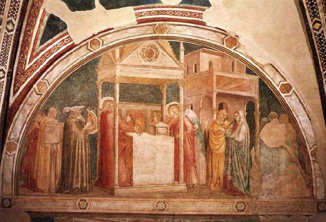 GIOTTO di Bondone Scenes from the Life of St John the Baptist china oil painting image